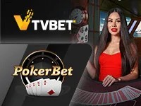 Poker online game logo by TVBET on ninecasinoch.com